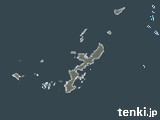 沖縄県の雨雲レーダー(実況)