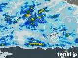 静岡県の雨雲レーダー(実況)