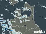 青森県の雨雲レーダー(実況)