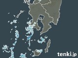 鹿児島県の雨雲レーダー(実況)