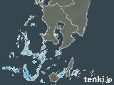 鹿児島県の雨雲レーダー(実況)