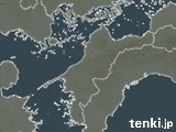 愛媛県の雨雲レーダー(実況)