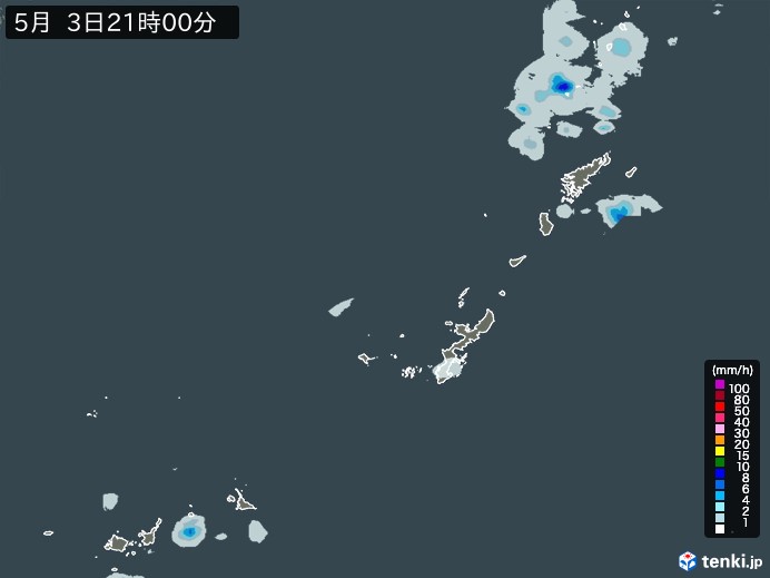 レーダー 沖縄 ズーム 雨雲 日本全国の雨雲レーダーと各地の天気予報