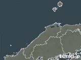 島根県の雨雲レーダー(予報)