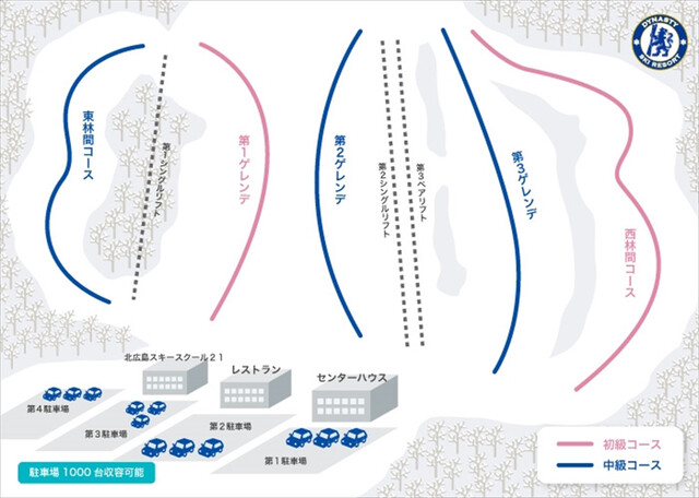 ダイナスティスキーリゾートのスキー場 天気積雪情報 基本情報 コース情報 日本気象協会 Tenki Jp