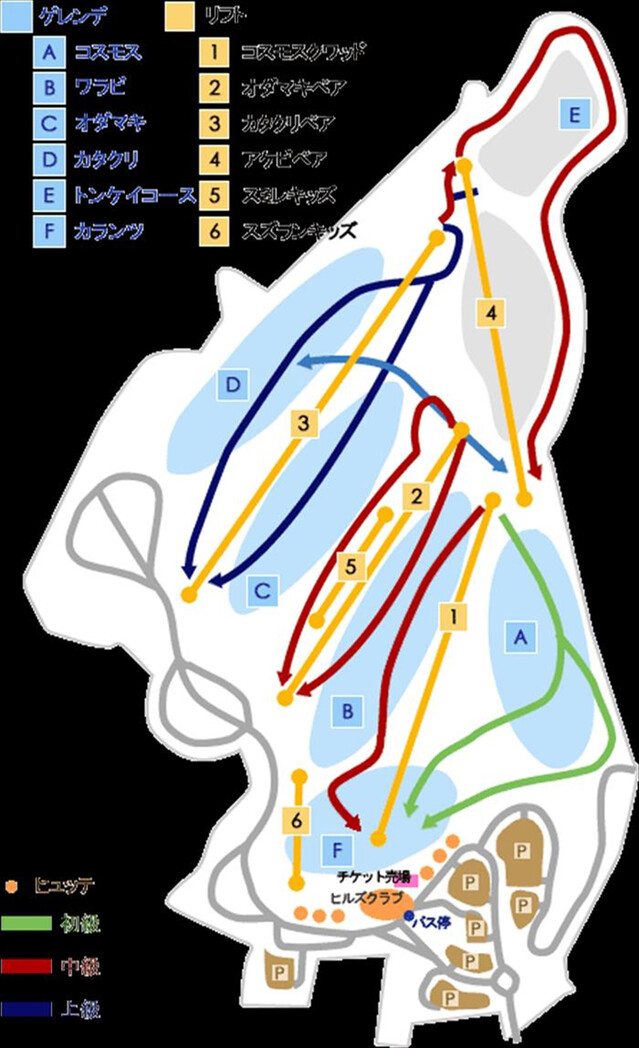 モヤヒルズのスキー場・天気積雪情報【コース画像】 - 日本気象協会 tenki.jp