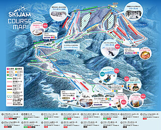 スキージャム勝山のコース情報