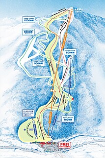 女鹿平温泉めがひらスキー場のコース情報