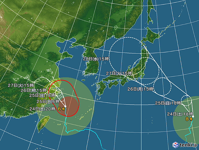 台風情報 - tenki.jp