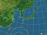 日本付近(06日09:00現在)