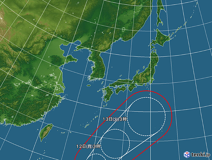 台風情報・日本広域(2023年06月08日06時現在)