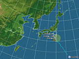 日本付近(25日00:00現在)