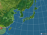 日本付近(2025年07月20日 12時現在)