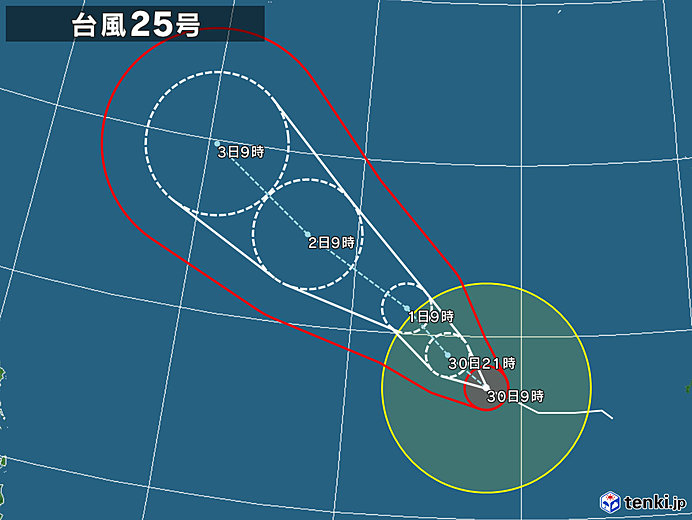 25号拡大(2018年09月30日 09時現在)