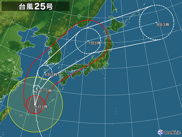 25号拡大(2018年10月05日 03時現在)