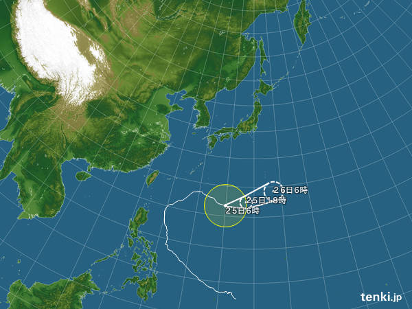 台風3号(2023年)の暴風域に入る確率 - 日本気象協会 tenki.jp